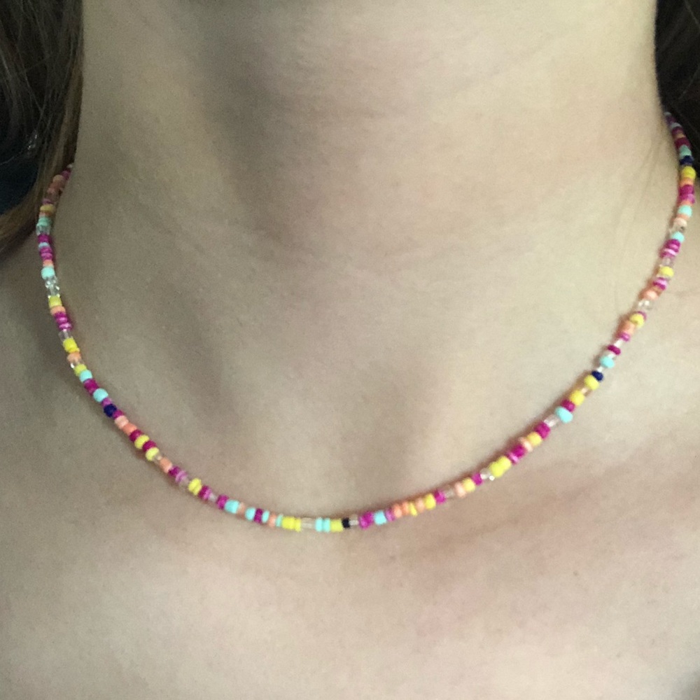beaded necklace
